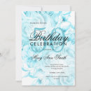 Search for teal 50th birthday invitations Floral