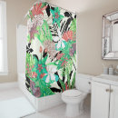 Search for bright colors shower curtains Flowers