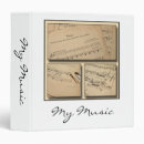 Search for piano sheet music binders Student