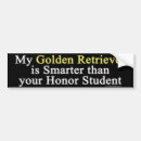 Search for retriever bumper stickers Smarter