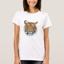 Search for tiger head tshirts Wild animal