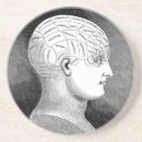 Recherche de cerveau dessous de verres Crâne
