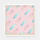 Search for feather napkins Boho baby shower