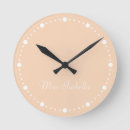 Recherche de saumon horloges Pastel