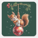 Search for christmas squirrel stickers Winter