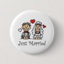 Recherche de mariage humour badges Juste marié