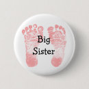 Search for big sister buttons Baby shower