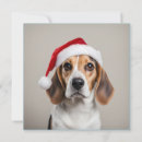 Search for beagle christmas invitations Animal