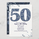 Search for diamond 50th birthday invitations Glam