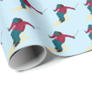 Search for skiers wrapping paper Skis