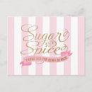 Search for sugar spice postcards Pink