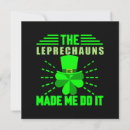 Recherche de leprechaun anniversaire invitations Irlande