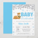 Search for snowflake baby boy shower invitations Baby its cold outside