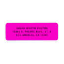 Search for all return address labels Black