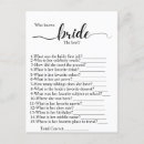 Search for bridal shower postcards Minimalist