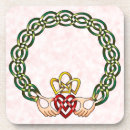 Search for claddagh coasters Irish