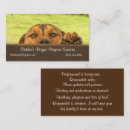 Search for doggie business cards Daycare