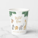 Search for wild one paper cups Girls first birthday