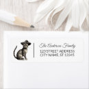 Search for cat lover return address labels Halloween
