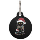 Search for christmas cat tags Santa