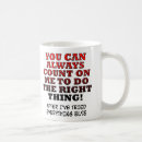 Search for funny count mugs Count on me