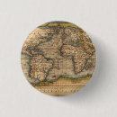 Search for world map buttons Vintage