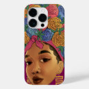 Search for afro girl iphone cases Black