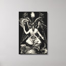Search for gothic canvas prints Satan