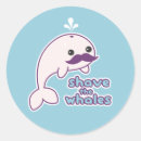 Search for funny whale stickers Kawaii