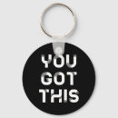 Search for positive words keychains Words of encouragement