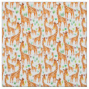 Search for baby girl nursery fabric Giraffe