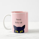 Search for pink black cat mugs Modern