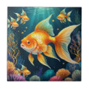 Search for gold fish tiles Nature
