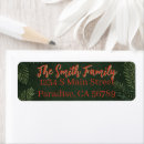 Search for green ribbon return address labels Bows