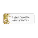 Search for glitz return address labels Glitter
