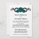 Search for teal rose wedding invitations Roses