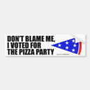 Search for pizza bumper stickers Humour