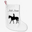Recherche de chevaux chaussette de noël Girl