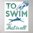 Search for vintage swimming posters Swim team