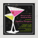 Recherche de martini bachelorette party invitations Rose