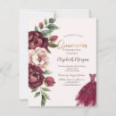 Search for burgundy roses quinceanera invitations Flowers
