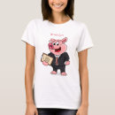 Search for cartoon pig tshirts Funny