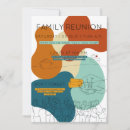 Search for family reunion save the dates Colourful