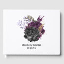 Search for purple wedding guest books Roses