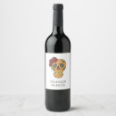 Search for sugar skull wine labels Halloween