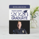 Search for police academy graduation invitations Graduate