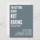 Search for funny old man birthday invitations Humour