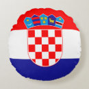 Recherche de croatie coussins Drapeau