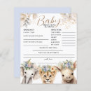 Recherche de safari baby shower games Floral