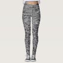 Search for gray texture leggings Black and white